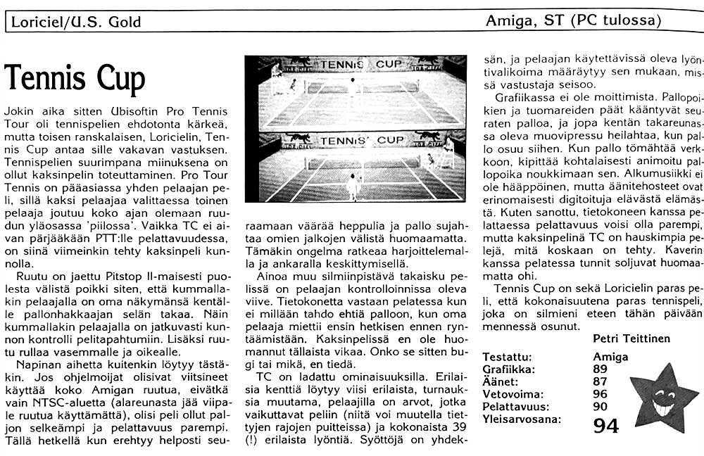 Tennis Cup